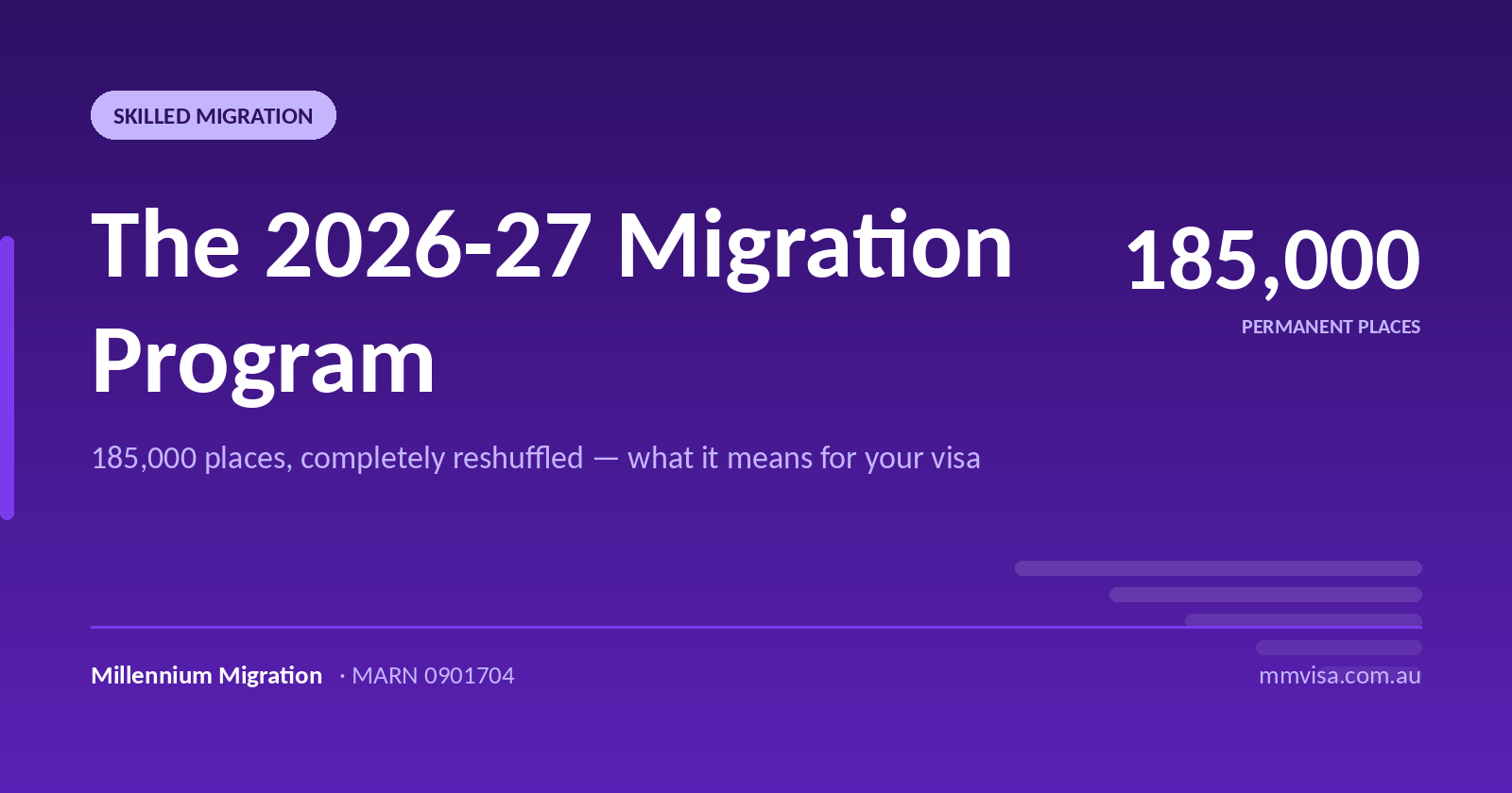 The 2026-27 Migration Program: A Complete, Costly Reshuffle