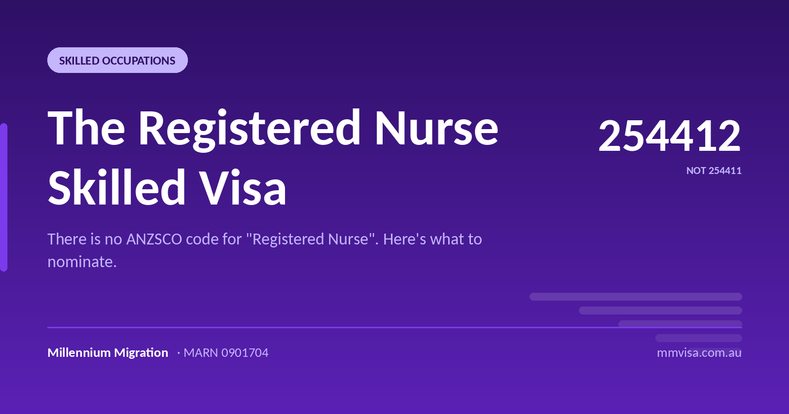 The Registered Nurse Skilled Visa: A Complete, Confident Strategy