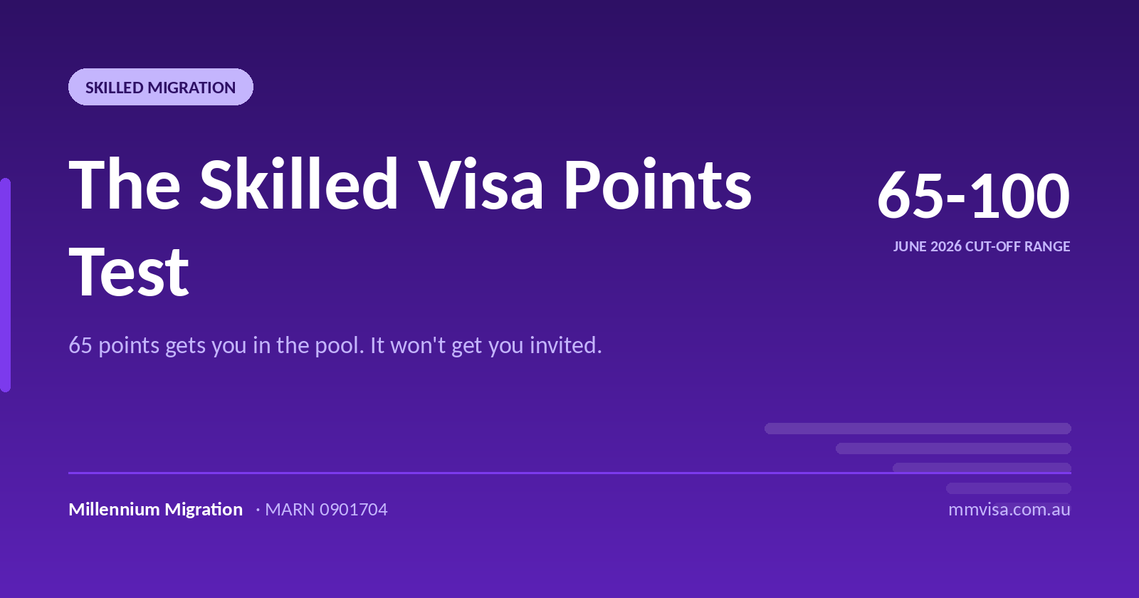 The Skilled Visa Points Test: A Complete, Confident Strategy